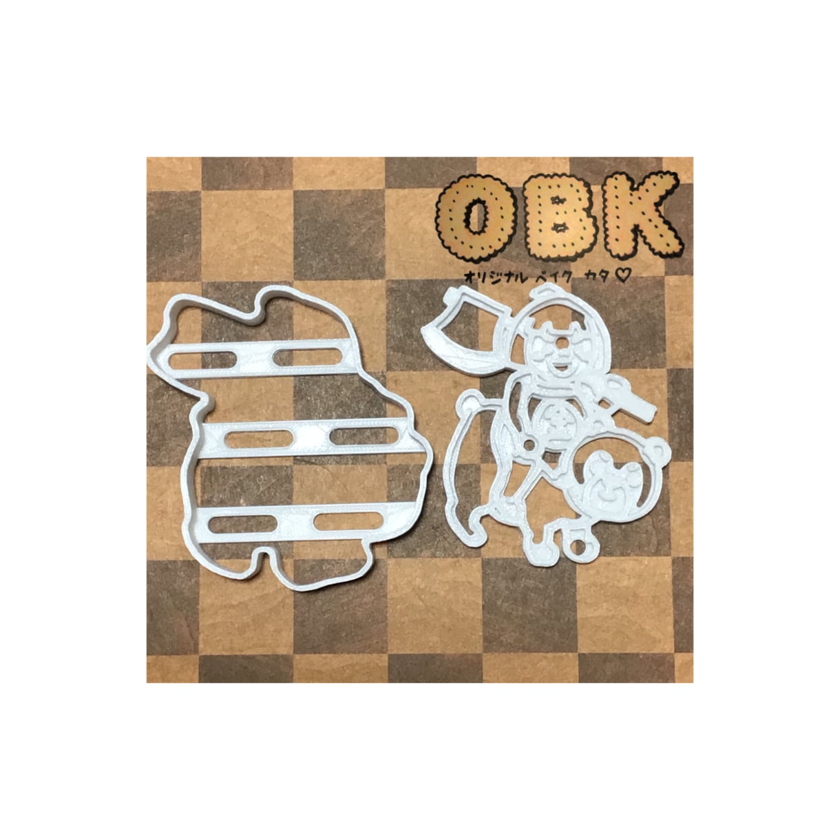 オリジナルのクッキー型製作します イラストを3Dプリンターでオリジナルクッキー型化してます。 イメージ7