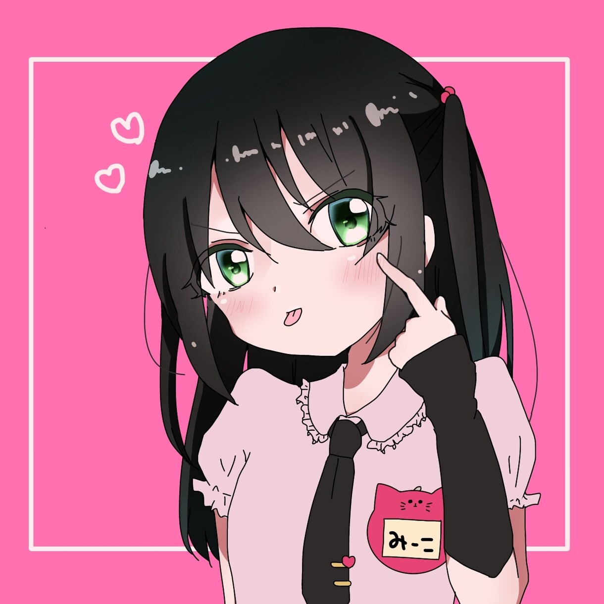 きらきらした女の子のイラスト描きます かわいい女の子限定になります！ イメージ7