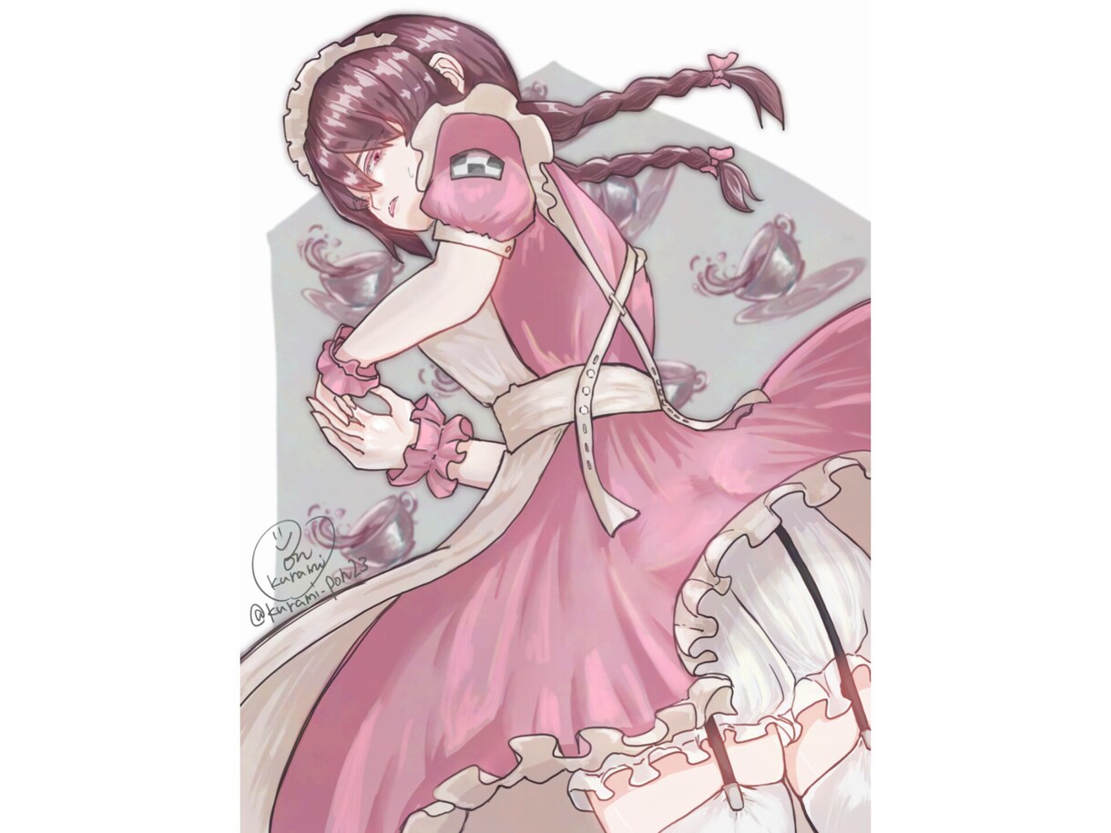 1枚絵イラストお仕立てします かわいい！ダーク。ご要望下さい イメージ3
