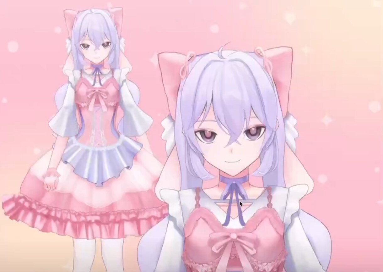 立ち絵からモデリングまで承ります VTuberがやってみたいけど手を出しづらいあなたへ イメージ1
