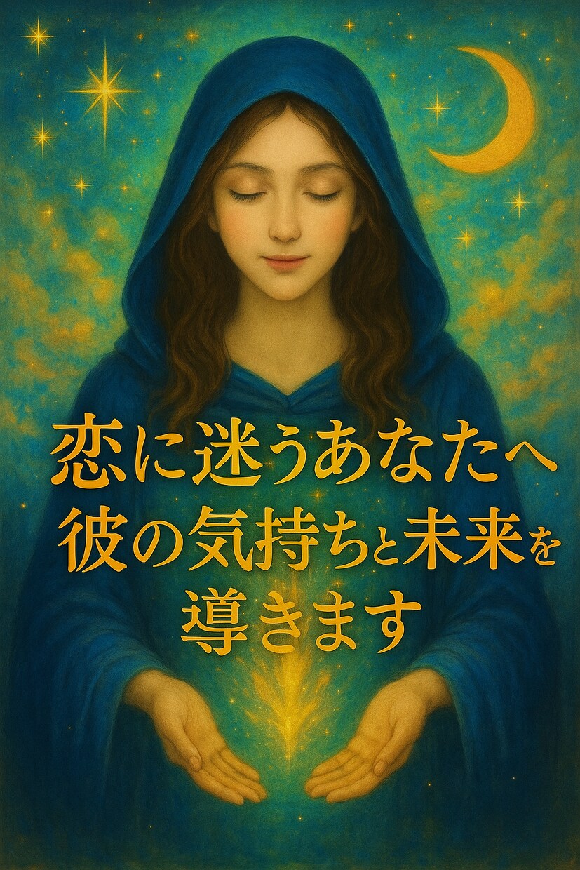恋に迷うあなたへ。彼の気持ちと未来を導きます 【忖度なしで占います】霊感タロットにより前向きで幸せな未来へ イメージ1