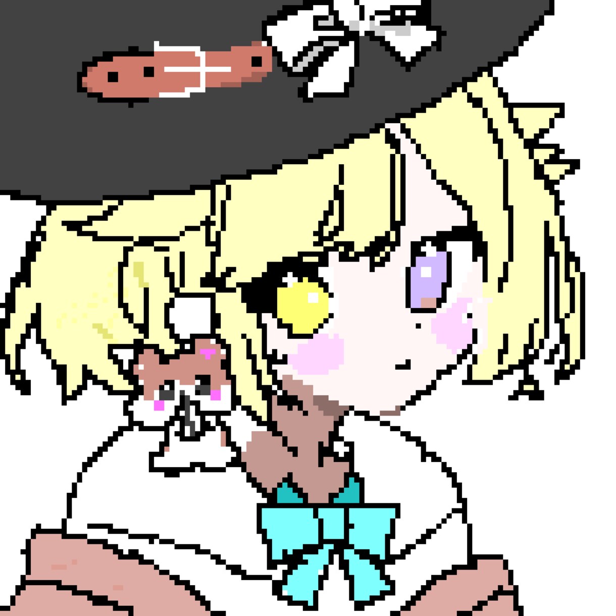 あなたのキャラクターをドット絵にします ドット絵でイラストやったり既にあるイラストをドット絵化 イメージ3