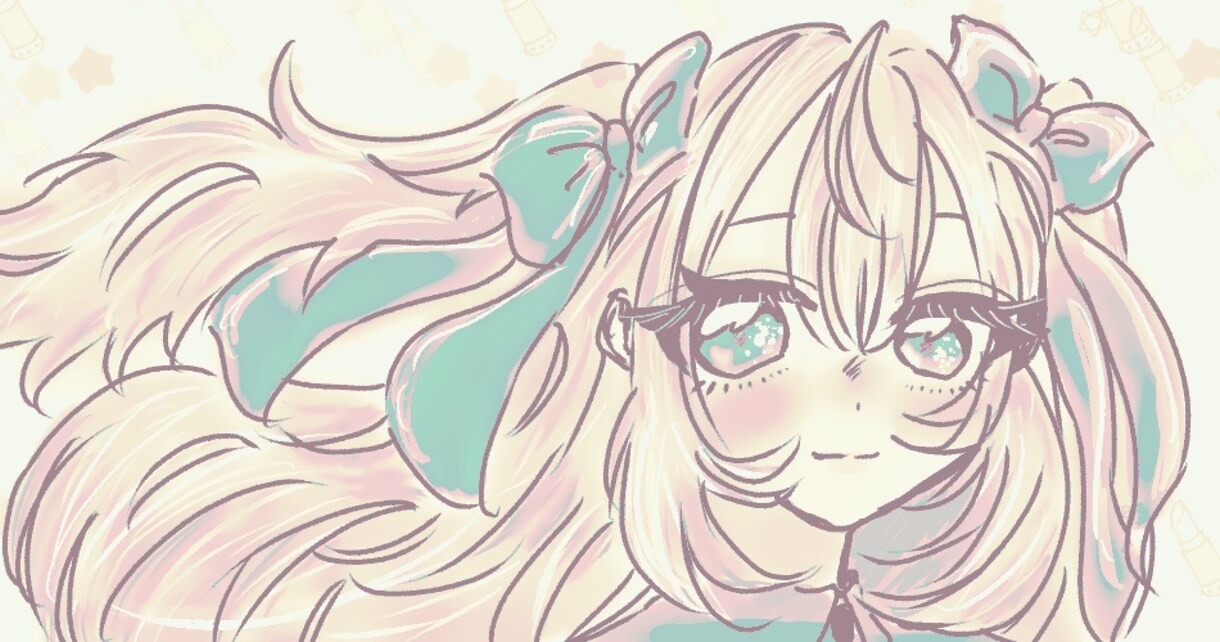 SNSなどで使えるゆめかわいいイラストを描きます 似顔絵、版権絵もOK！かわいい絵柄からクールな絵柄まで対応 イメージ4