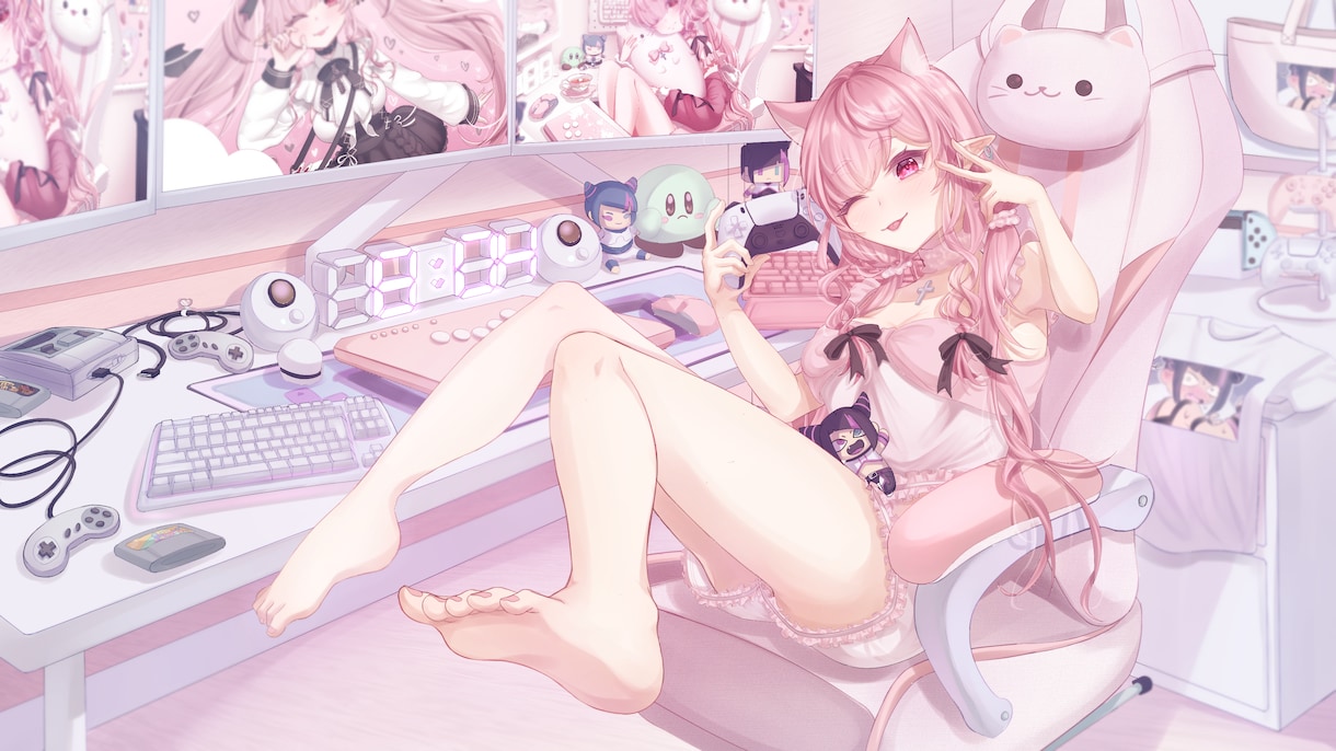 ツヤ感のある素敵なイラスト制作いたします 男女共に可愛いさのあるキャラ描きます⟡ イメージ3