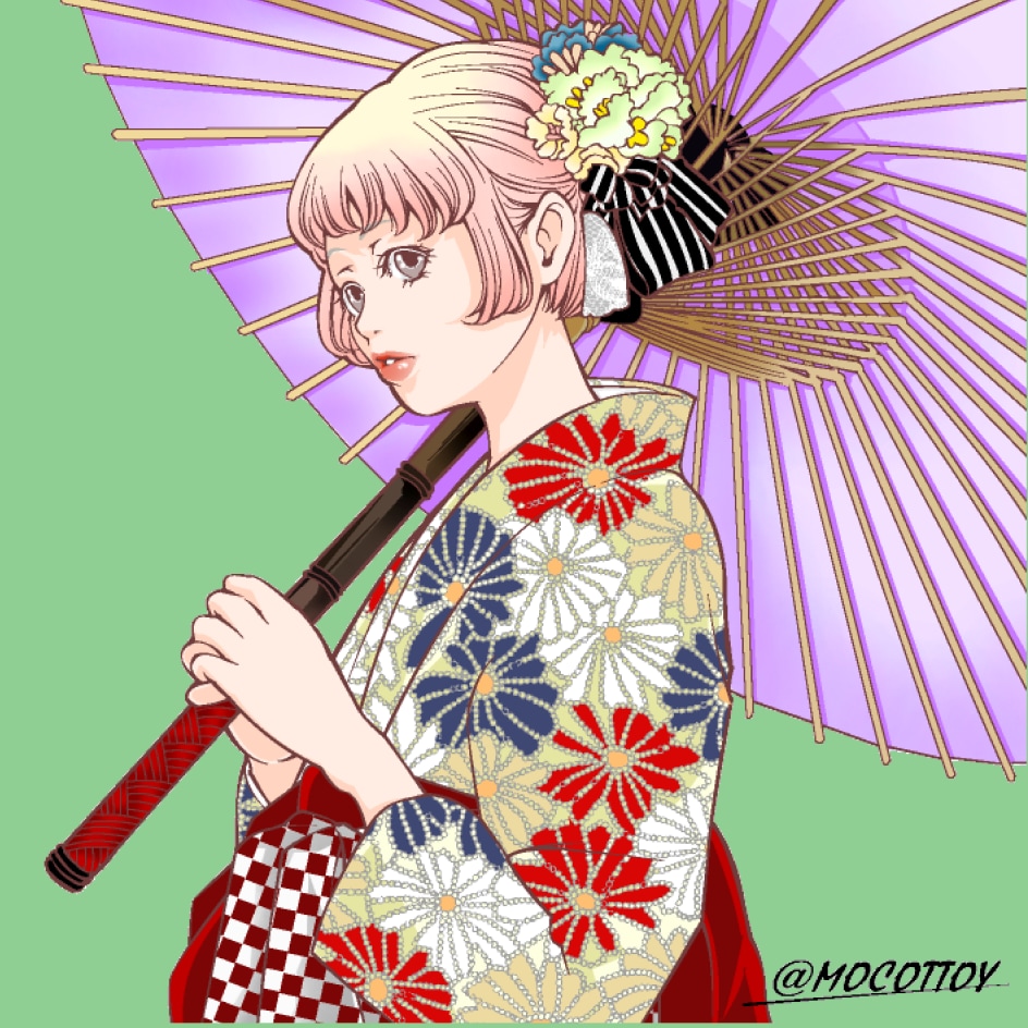 和服キャラ描きます 女性、男性、ペットさまも和装のキャラを描かせていただきます。 イメージ2
