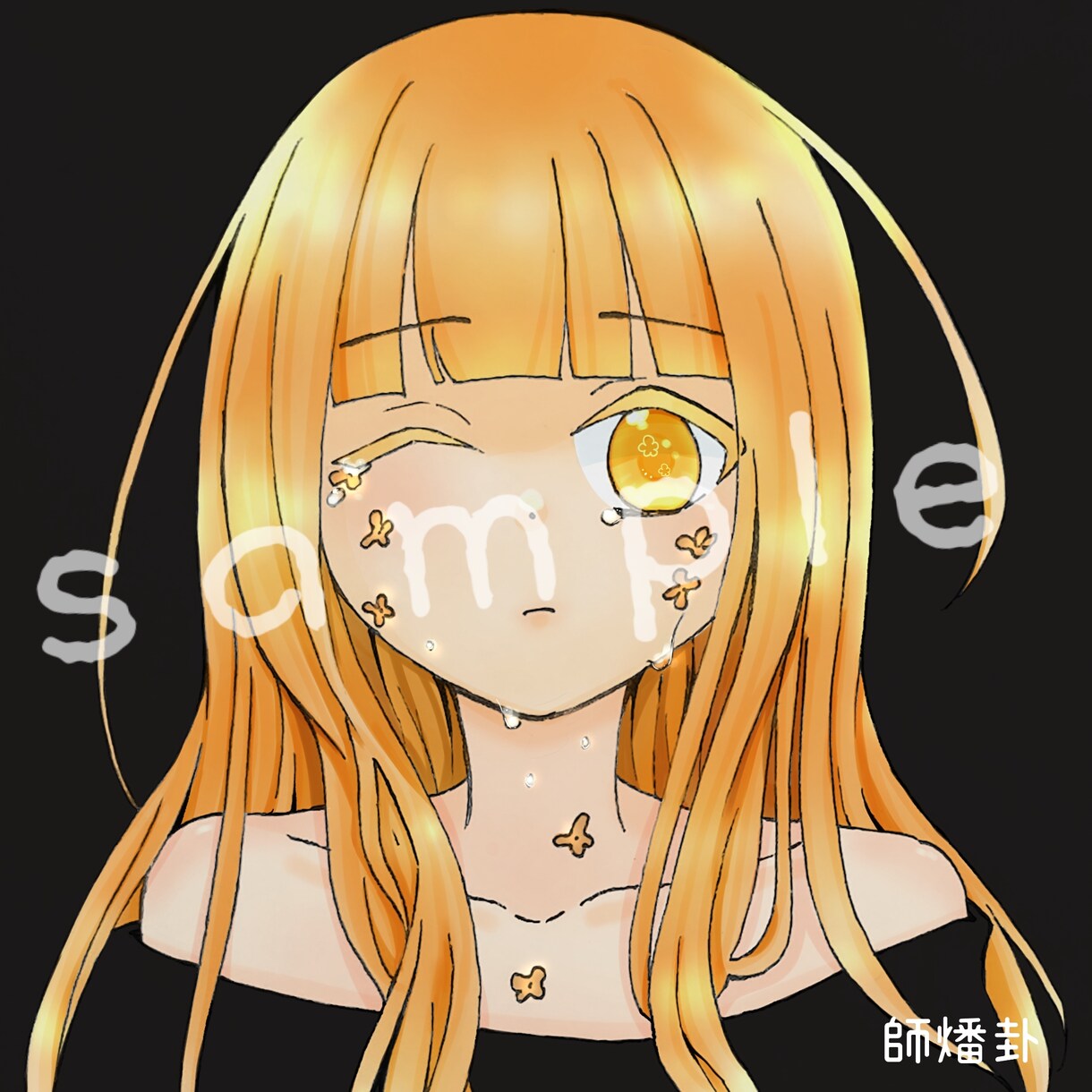 あなたのオリジナルアイコンを描きます 私の絵柄で、可愛い〜かっこいいまであなたの好みを表現します！ イメージ7