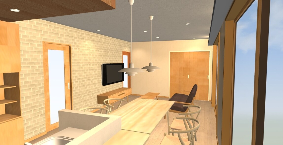 短期間で住宅の内観CGパースを作成します 【お客様・業者様OK】理想の住空間を3Dで具現化します！ イメージ6