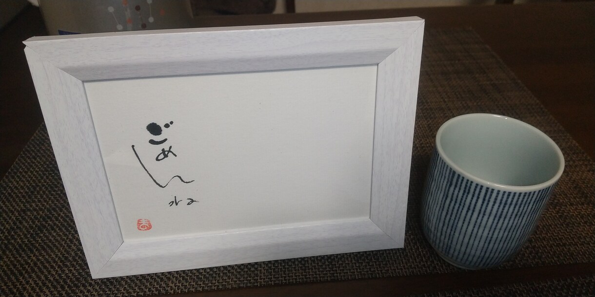 あなたの好きな言葉や友人へ贈りたい言葉書きます 全て竹ペンで手書きです。線の細さ太さでデザイン表現します。 イメージ5