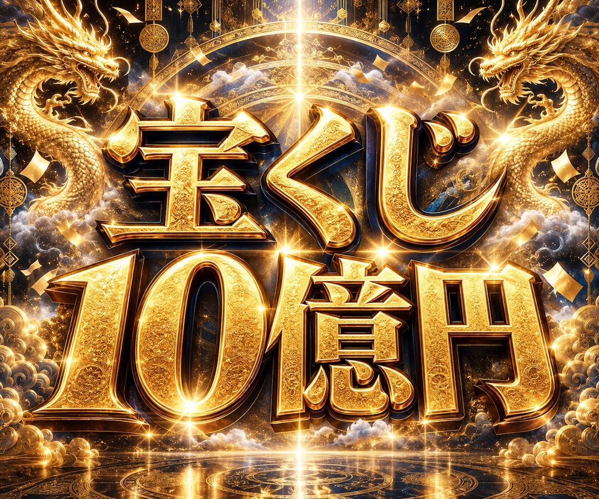 宝くじ特化！1等1億円当選を目的の金運活性をします 億万長者を目指す方へ金運上昇を後押しする特別施術！人生逆転！ イメージ1