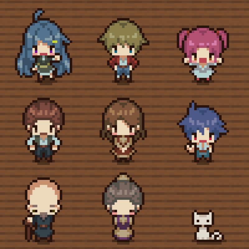 ドットキャラ描きます 自分のキャラのドットが欲しいとき イメージ2