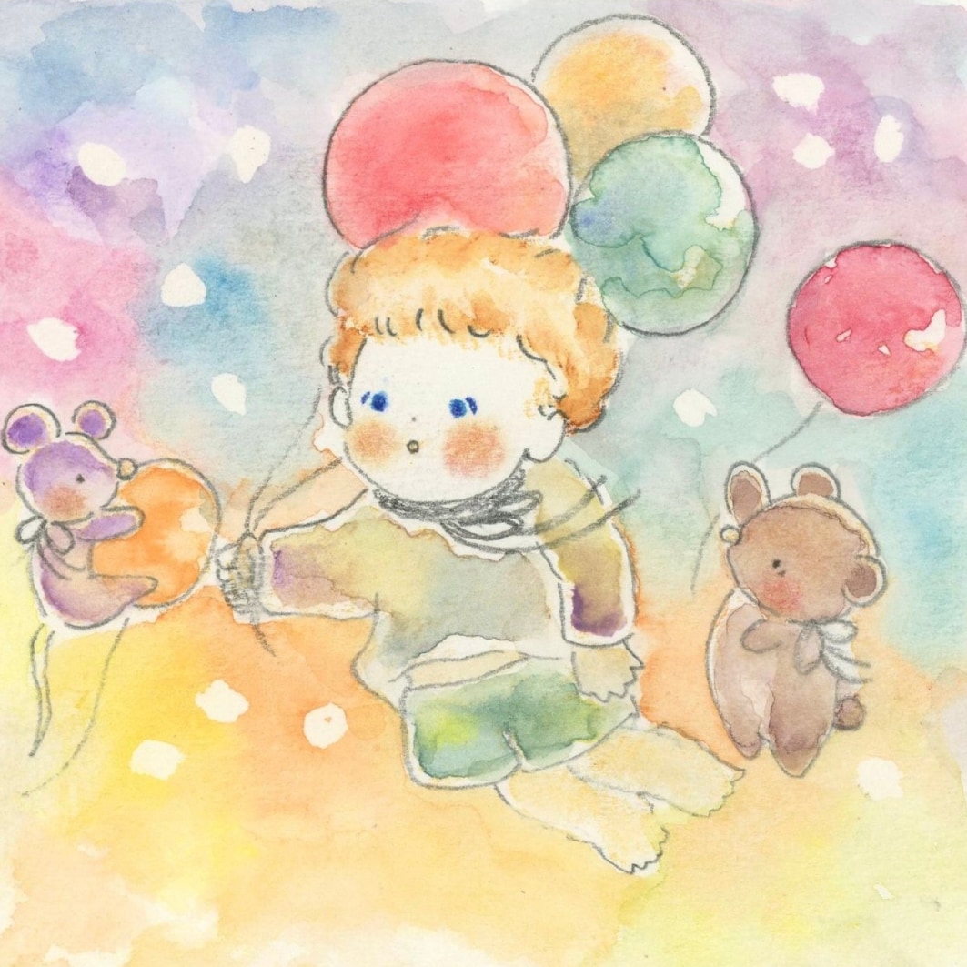 やわらかい空気感の水彩ポートレート描きます その人らしさを大切に、透明水彩や色鉛筆で丁寧に仕上げます イメージ5
