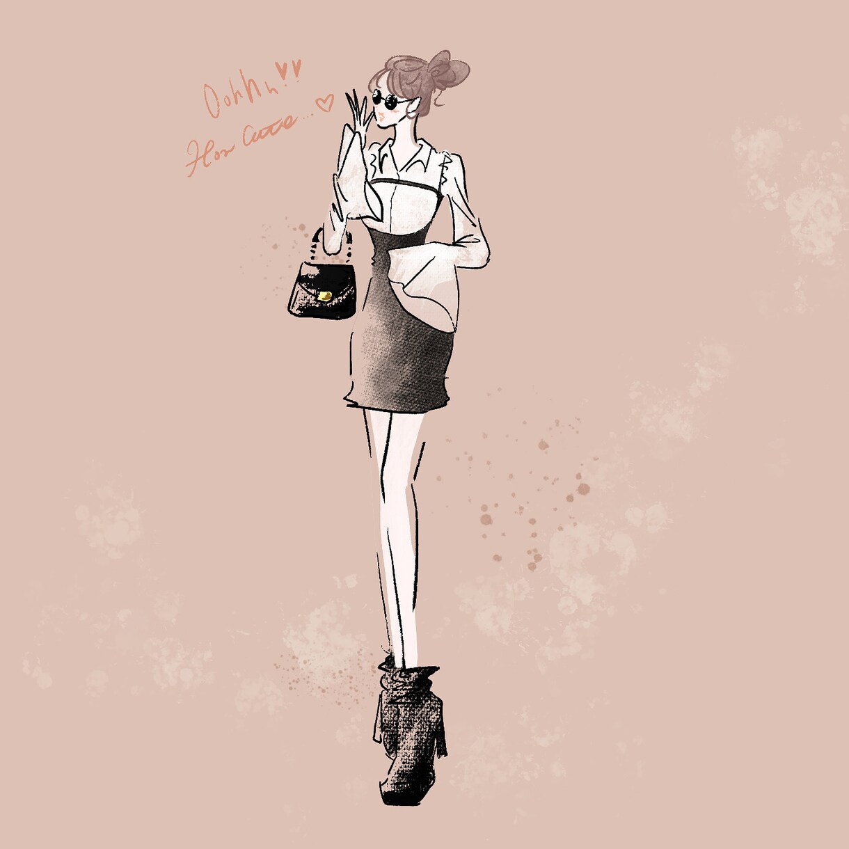 お洒落だけど分かりやすく伝わる挿絵を描きます 落ち着いた可愛さで、大切な情報を邪魔せず華を添えます。 イメージ8