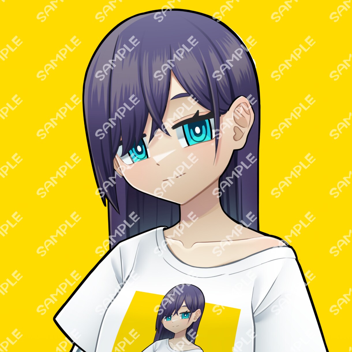 バストアップイラスト描きます アイコンやサムネの素材などにどうぞ！ イメージ1