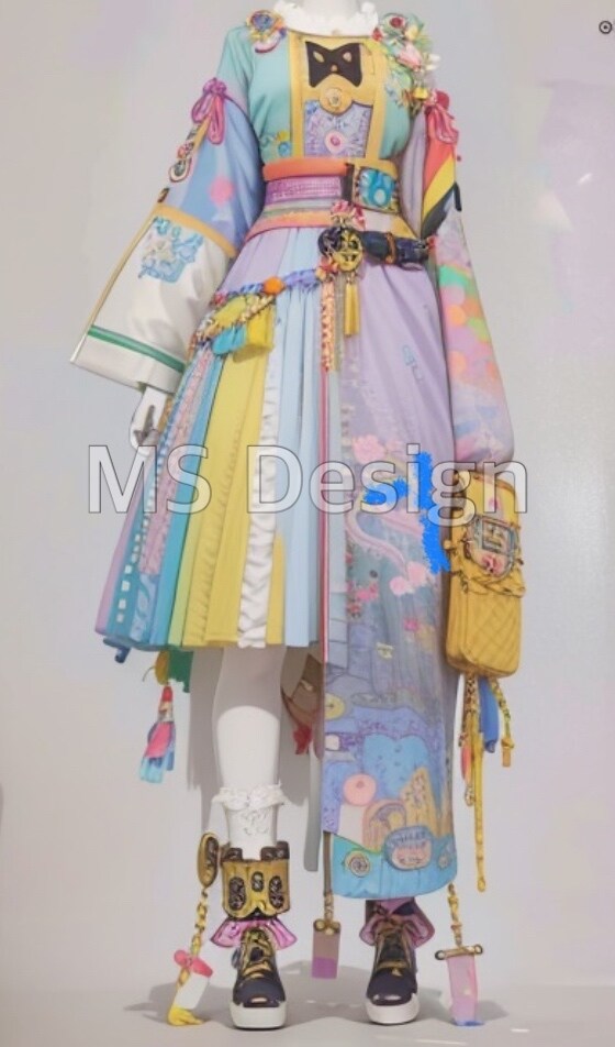 お衣裳をデザインいたします アイドル、ミュージシャン、VTuber衣裳デザイン受付中。 イメージ8