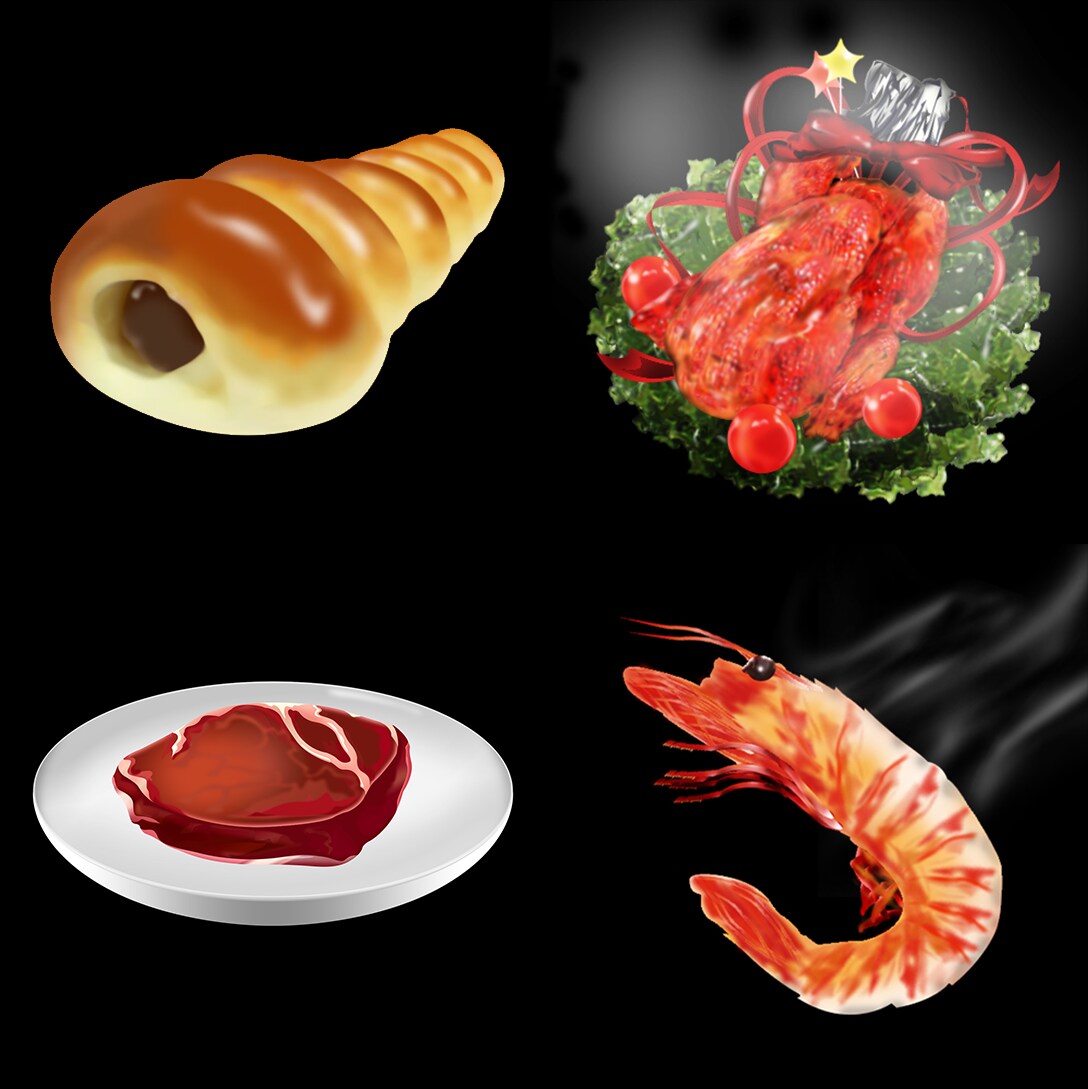 プロのイラストレーターが描きます クオリティの高い食べ物のカットイラストを描きます イメージ2