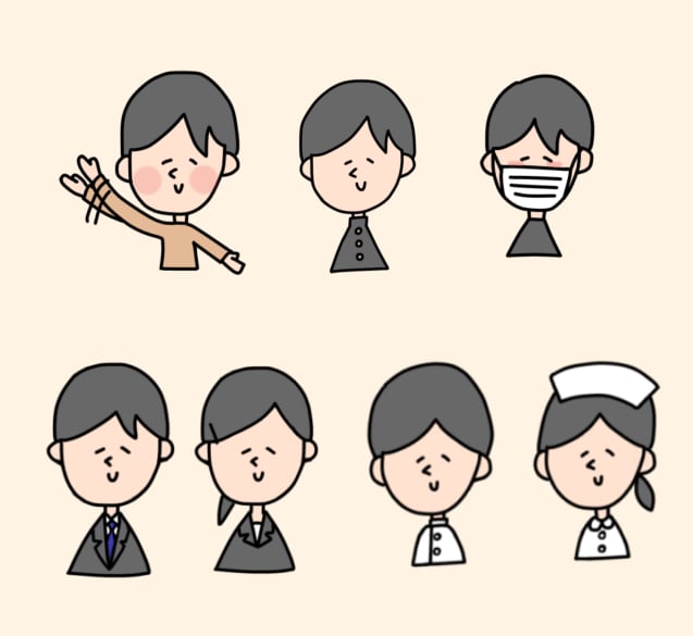 格安【最短即日】ゆるくてかわいいアイコン描きます 商用ok＊ゆるくてかわいい癒しちびキャラ＊シンプルでシュール イメージ4