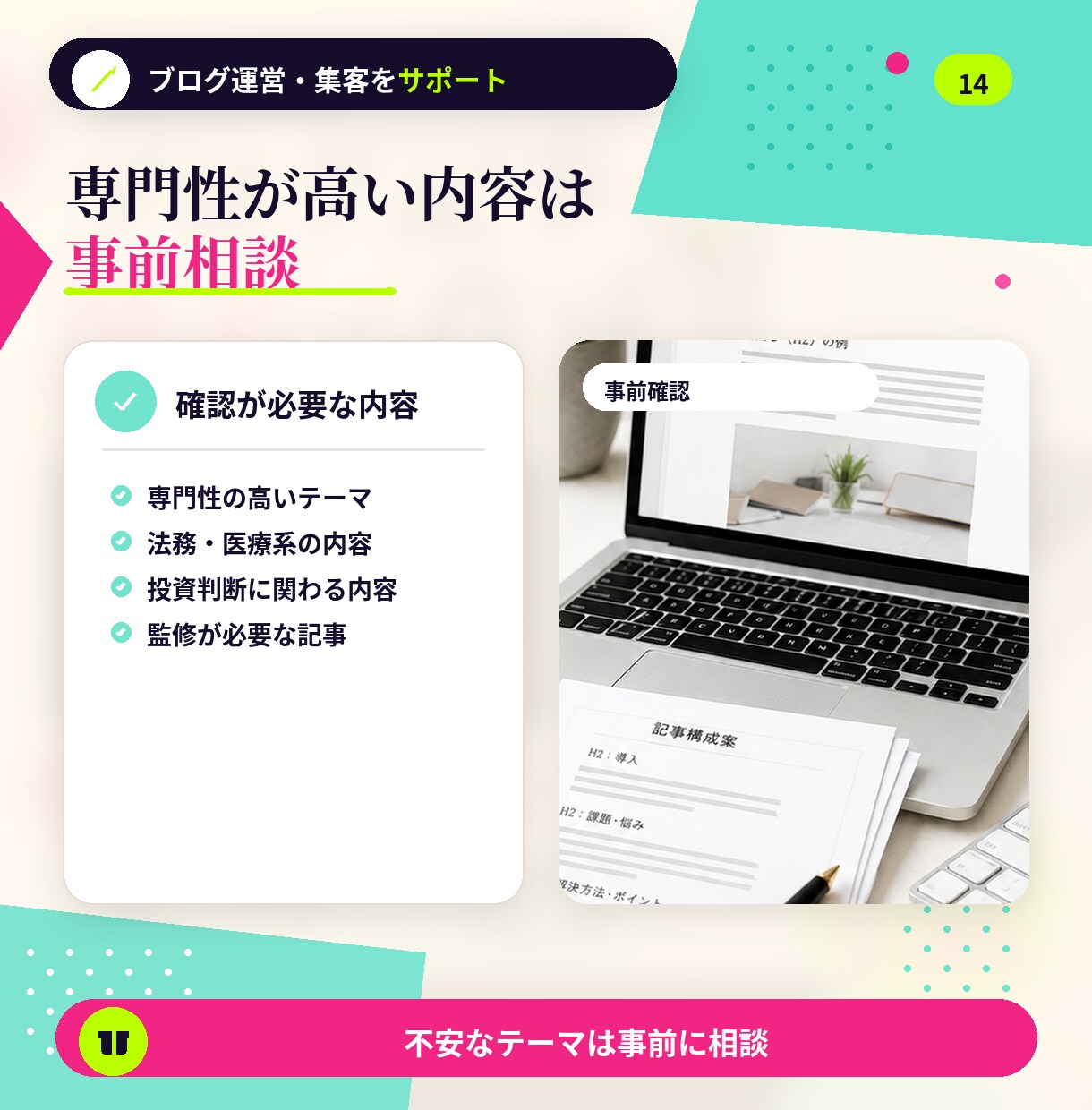 ブログ記事を格安で作成します 記事作成代行・SEOライティング格安 イメージ14