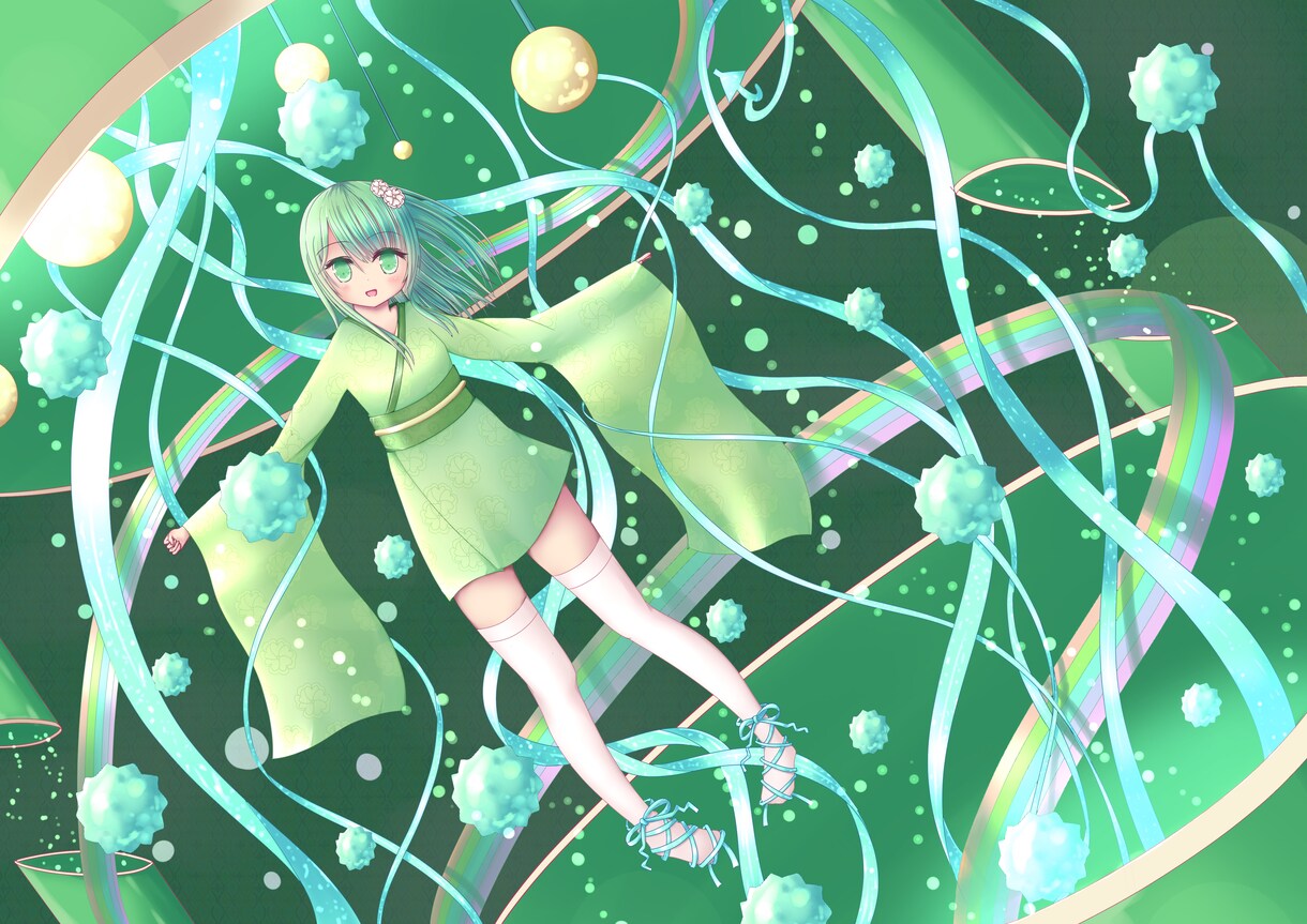 ヘッダー、イラスト制作いたします かわいいを求める方、依頼をお待ちしております。 イメージ3