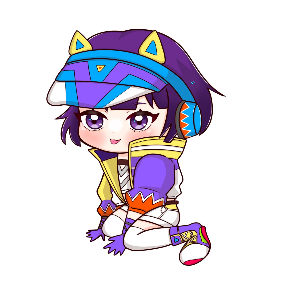 格安でSDイラスト描きます IRIAMで使える立ち絵やSDイラスト イメージ2