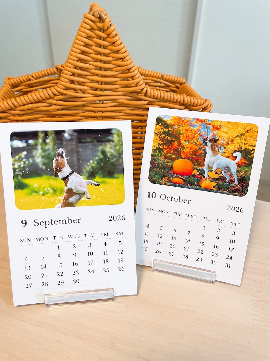 うちの子カレンダーお作りします My fam calendar／うちの子カレンダー イメージ9
