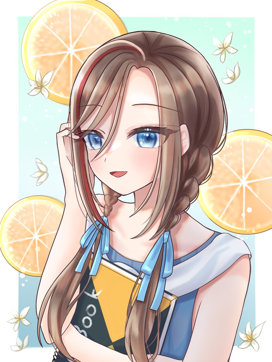 動画やアイコンなどに使えるイラストを描きます かわいい女の子のイラストを描きます イメージ6