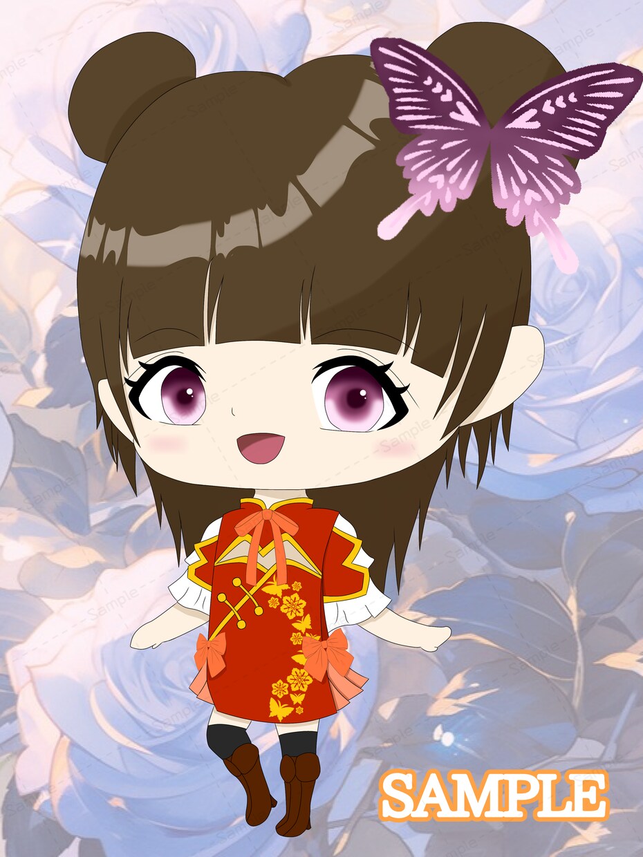 SDイラスト作成致します ゆるふわなかわいいミニキャラを作成致します！ イメージ1