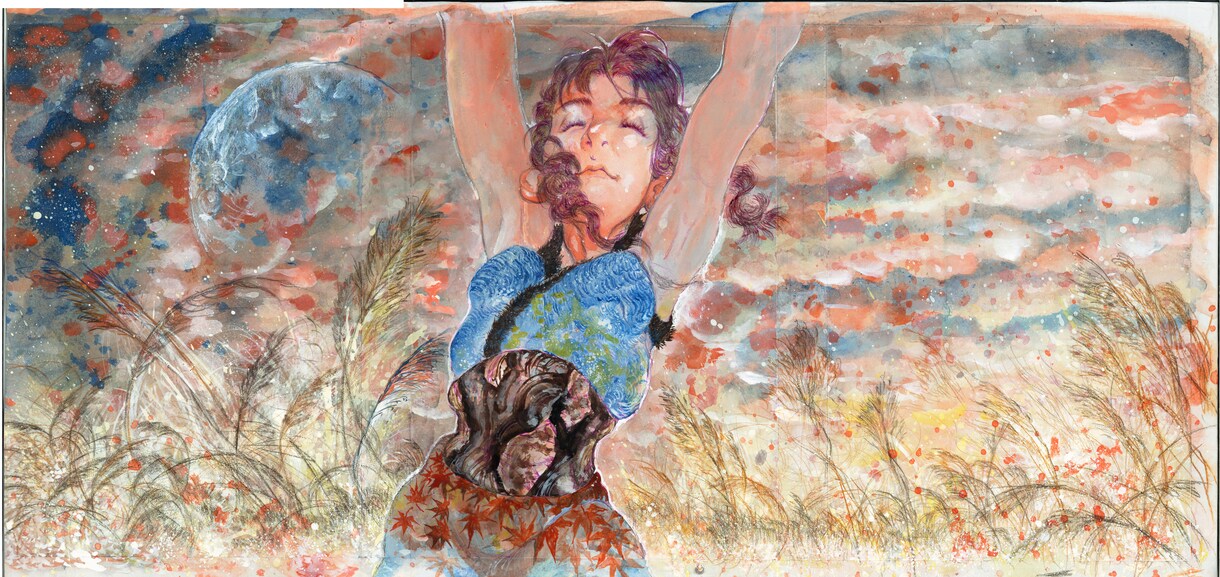 水彩で人物、似顔絵、風景…お描きします 挿絵、プロフィール、プレゼント、名刺、鑑賞用に♪ イメージ2