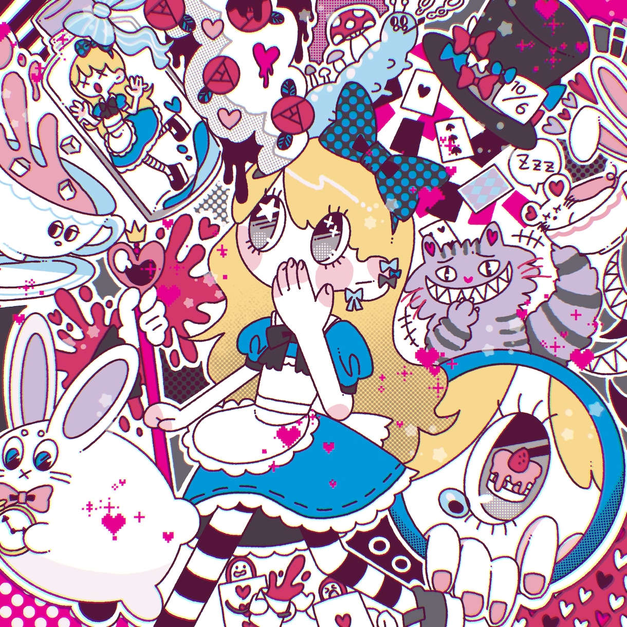 ポップで可愛らしいイラストお描きします イメージをいただいてイラストお描きします！！ イメージ1
