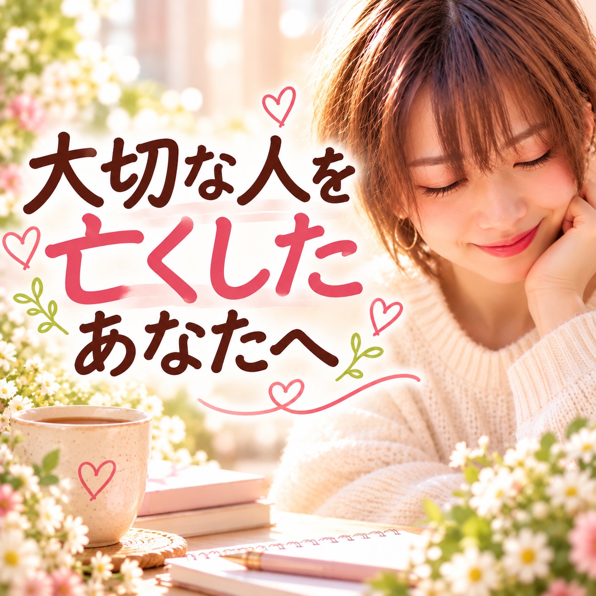 大切な人を亡くしたあなたのお話をやさしく聴きます 言葉にならない悲しみに、そっと寄り添います イメージ1