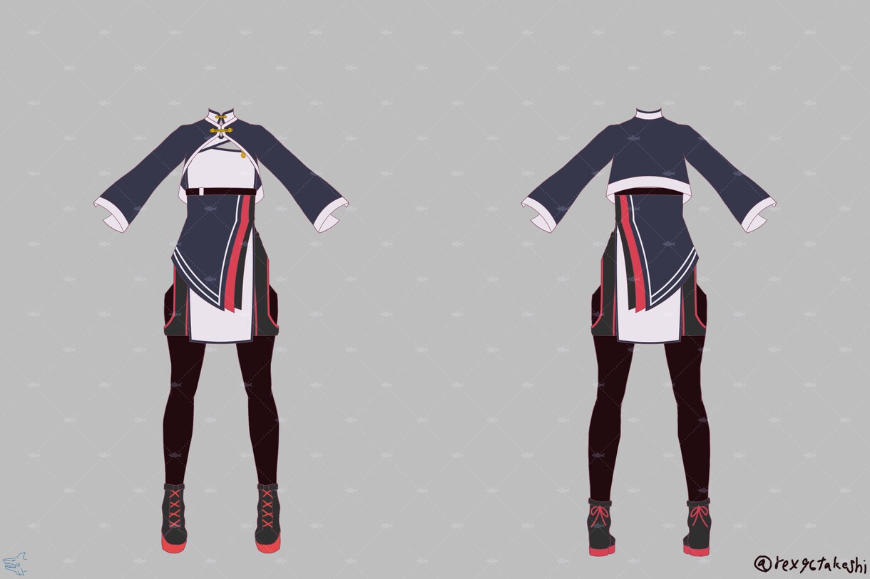 Vtuber向けの衣装デザインをします Vtuber・TRPGプレイヤーの方向け イメージ4