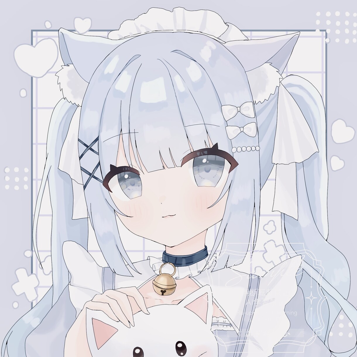 かわいい女の子を制作します アイコンにぜひお使いください！ イメージ3