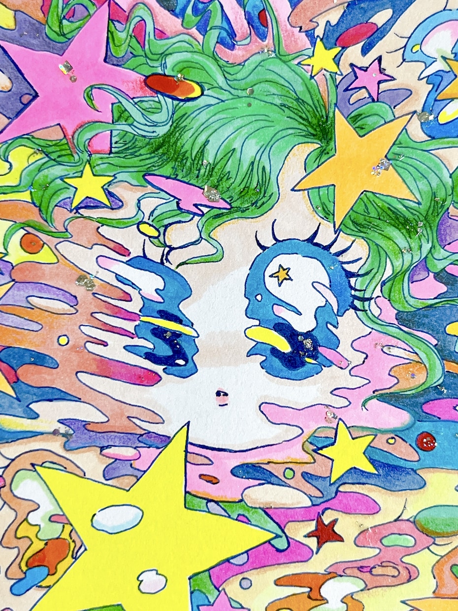 目を引く絵柄で世界観をアシストします 唯一無二の絵柄であなたの世界を彩ります イメージ1