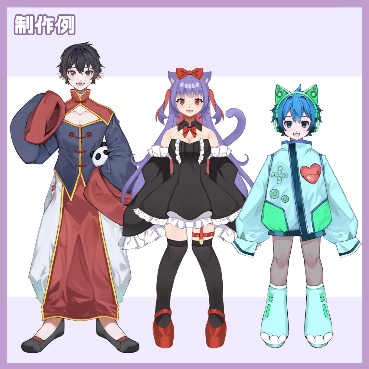 イラスト＋モデリングでLive2D制作します お気軽にご相談、お見積もりまでどうぞ！ イメージ6