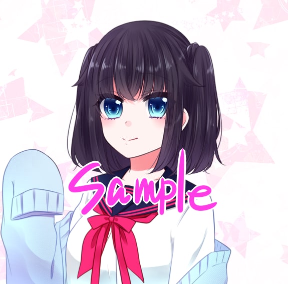 女の子のアイコン作成いたします Twitter等のSNS、TRPG等のアイコンに イメージ4