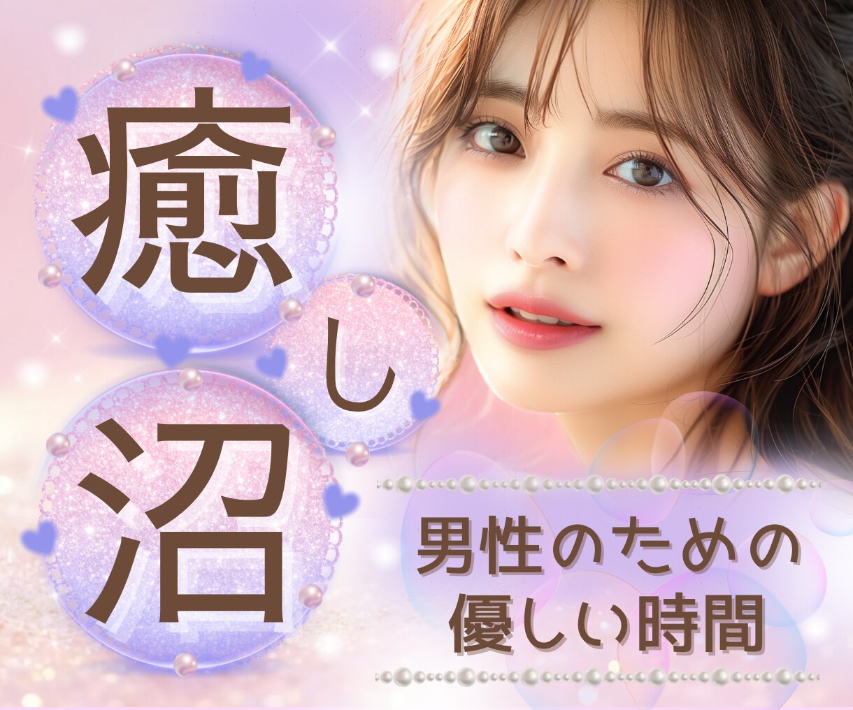 疲れて元気が出ない男性のために❤️癒し攻め致します ふわっとろな癒し声と笑いで⭐️温かく優しい時間を届けます❤️ イメージ1