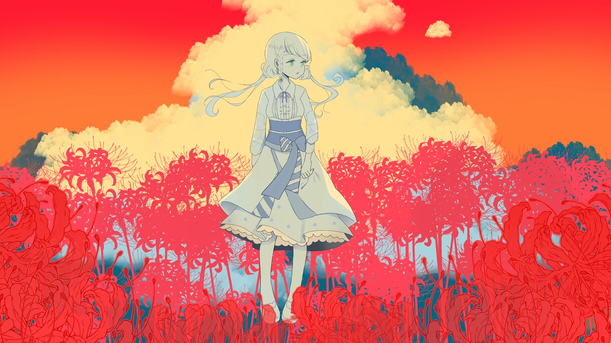 歌みた・配信サムネ用イラスト／商用利用OK描きます 印刷技能士クリエイターが可愛い&かっこいいイラスト描きます イメージ4