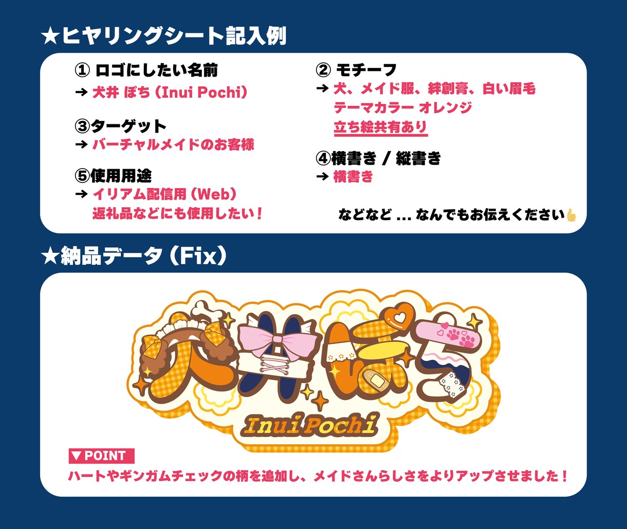 新春プライス!タイトル/ネームロゴデザインします 同人誌/VTuber様完全オリジナルでロゴ作成いたします！ イメージ2