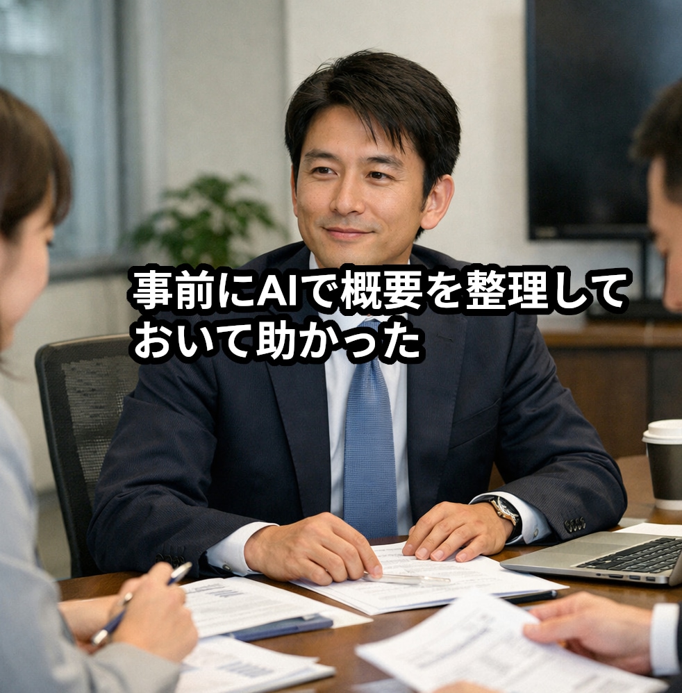 管理者・決裁者向け意思決定整理相談のります AI時代の判断材料を整理する時間 イメージ2