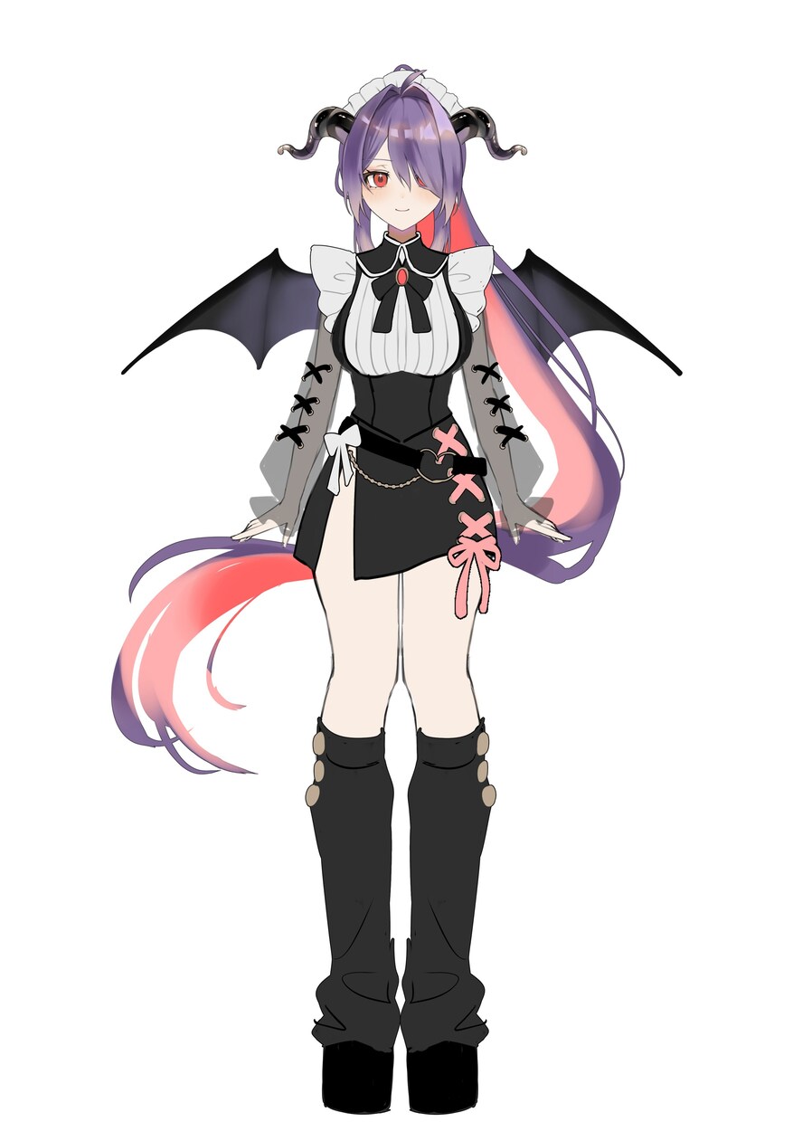 女の子のキャラデザ・衣装デザイン制作します 可愛いのも、かっこいいのも、好みに合わせてデザインします！ イメージ1