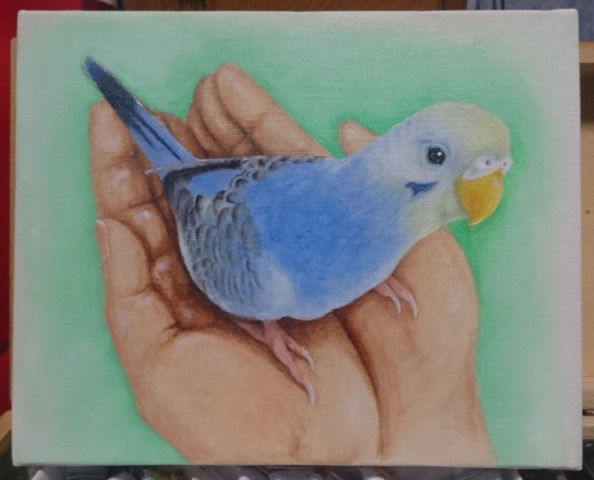 ペットの似顔絵をリアルな油絵で描きます 大好きなペットとの思い出を温かみのある油絵にしてみませんか？ イメージ6