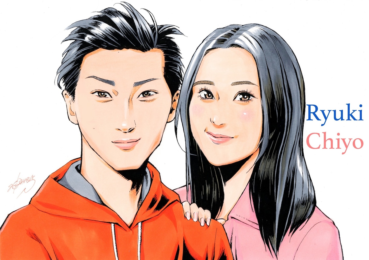 あの芸能人も絶賛したプロが似顔絵をあなたに描きます 誰もがネットで情報発信する時代。自分をPRしたい方に！ イメージ3