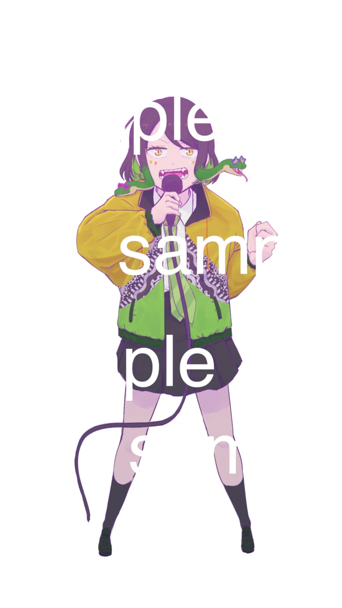 歌ってみたの動画イラスト制作いたします 曲に合った、魅力的なイラストを描きます！ イメージ3