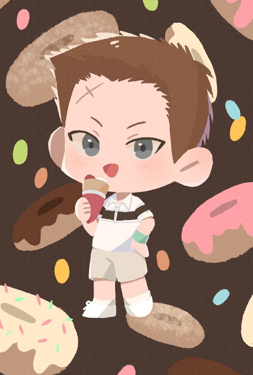線画なしのかわいいミニキャラお描きします 線画なしのかわいいミニキャラです イメージ2