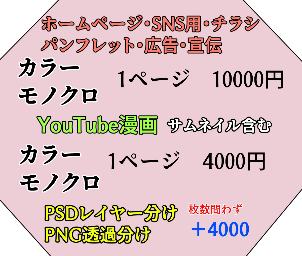 商用利用可能！漫画作成いたします 漫画作成実績300件以上！漫画動画100万回再生実績あり！ イメージ4