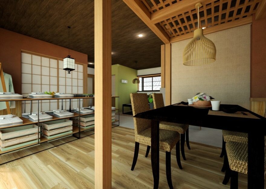デザイナーが「店舗内装デザイン」3Dパース作ります 内装デザインと３Dパース作成・内装仕様書作成を行います。 イメージ9