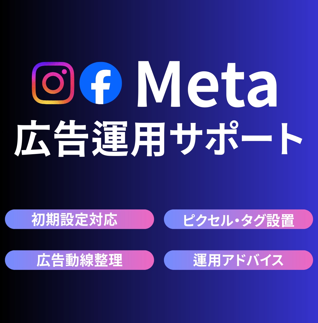 Meta広告で講座系の集客でのお悩み相談に乗ります 現役運用者が集客のお悩みを解決できるようお手伝い！ イメージ1