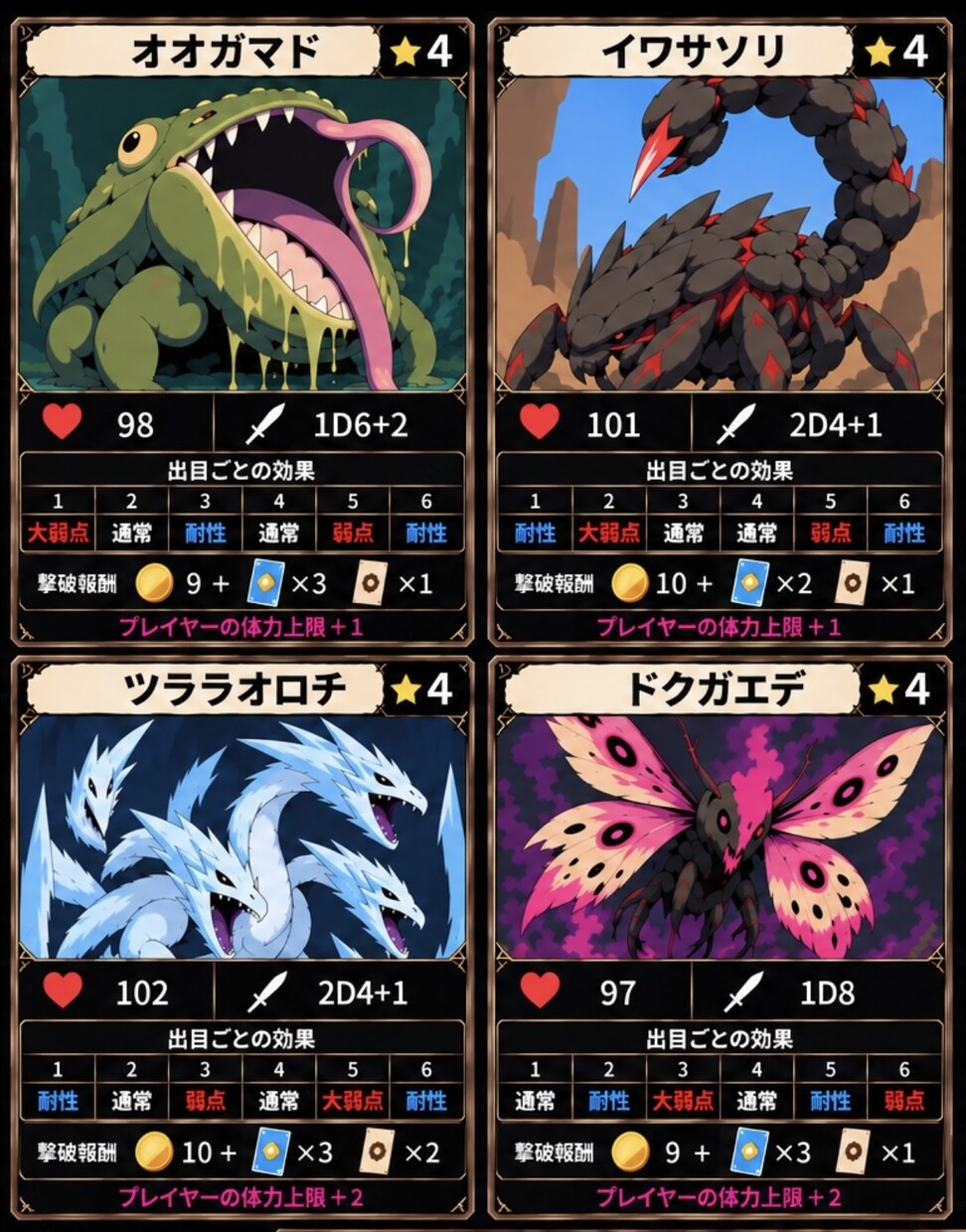 モンスター・キャラデザイン制作致します TRPGやゲームキャラに！ぼんやりとしたイメージもOK！ イメージ7