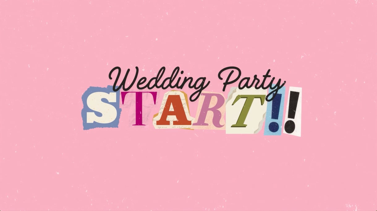 おしゃれでかわいい結婚式ムービー作ります ふたりの思い出を彩る♡おしゃれなスクラップブック風ムービー イメージ10