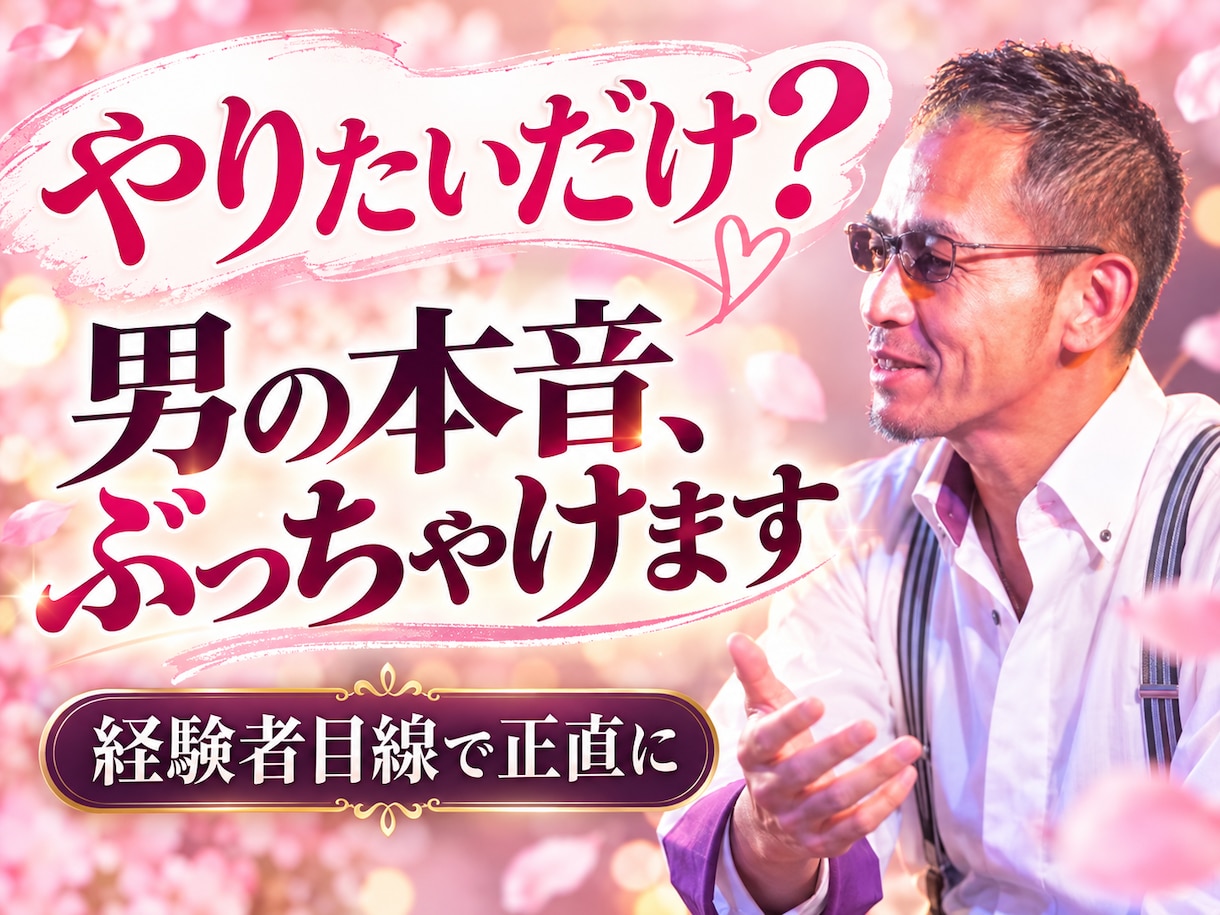 モテオヤジが神様カードで恋の迷いを読み解きます 波乱も複雑な恋も経験。カードと男心の本音で、次の一歩へ イメージ8