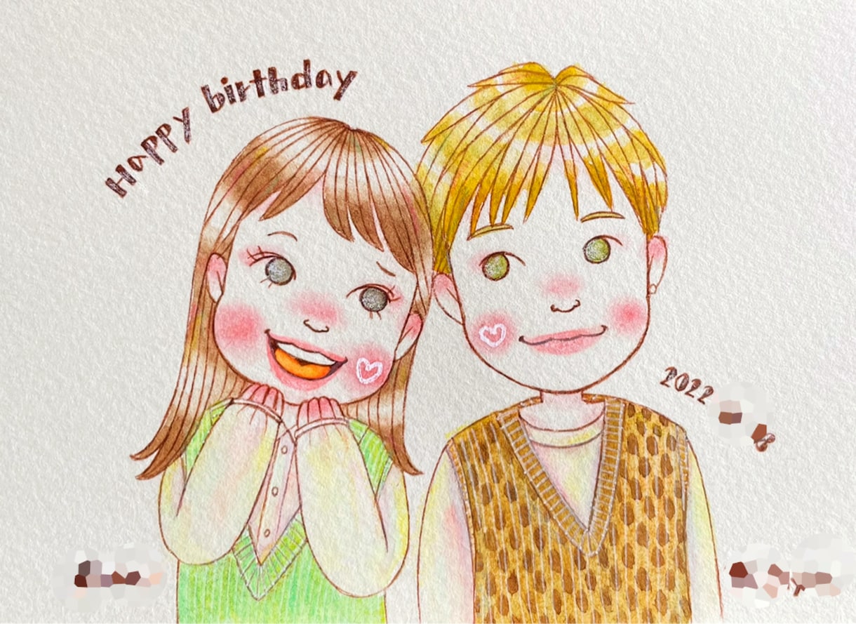 かわいい♡ミニキャラ風似顔絵イラストお描きします なんとな〜く似てる！だからアイコンやプレゼントにぴったり♪ イメージ6